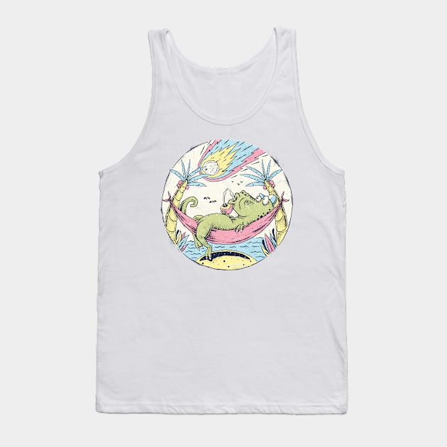 Asteroid Day Tank Top by quilimo